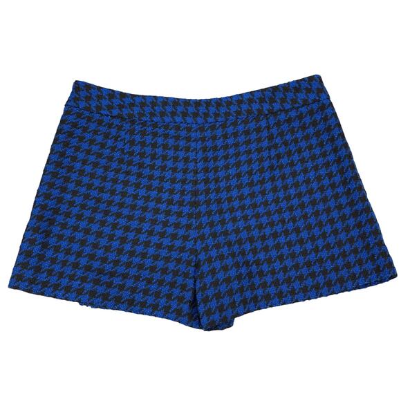 NWT ZARA Woman High Waisted Houndstooth Box Pleat Skort Size Medium - Picture 7 of 8
